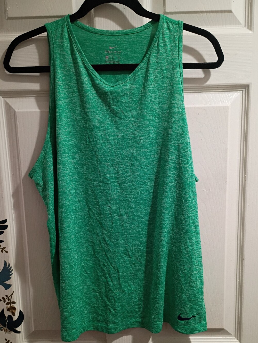 Nike Dri-Fit Emerald Green Athletic Tank Top